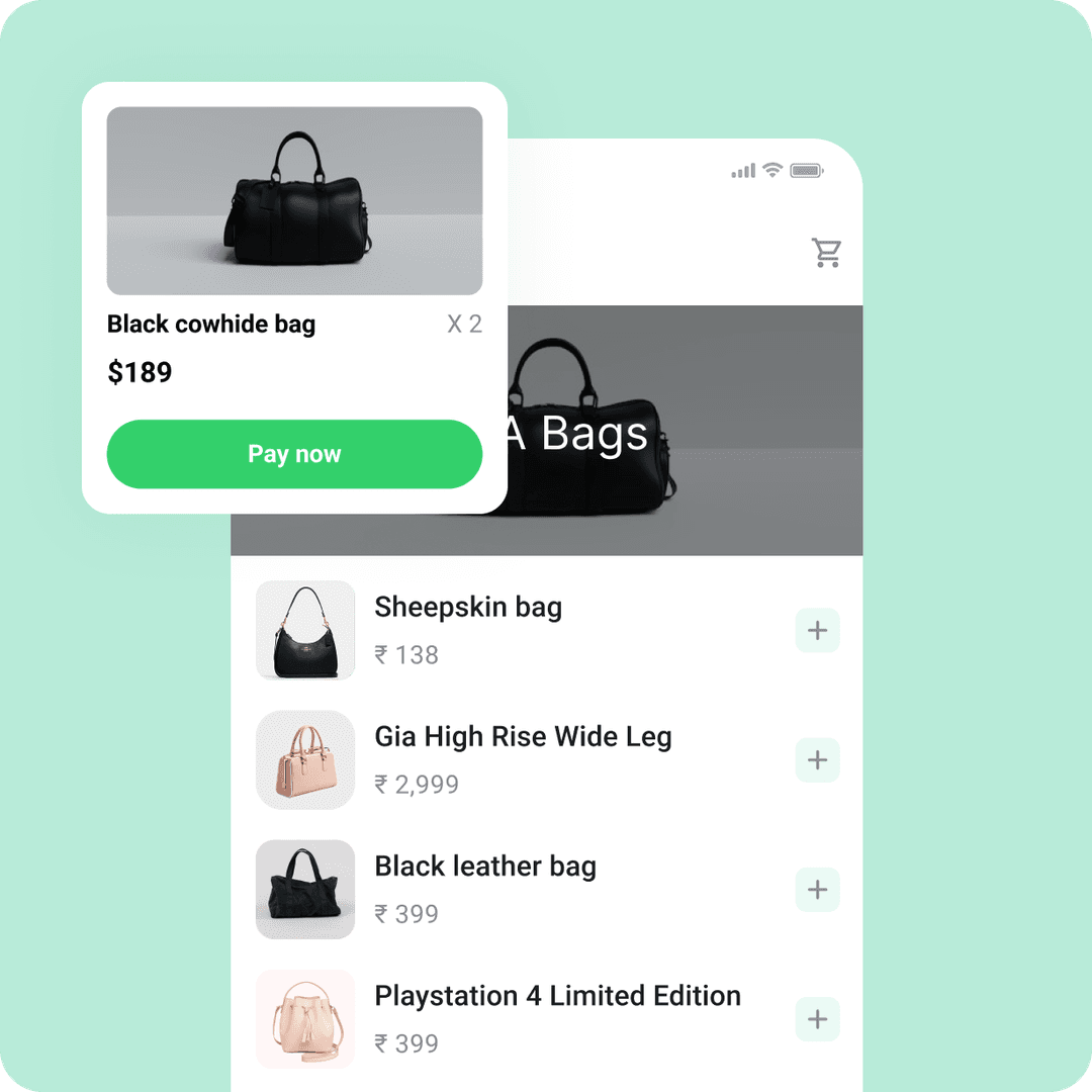 WhatsApp Shop